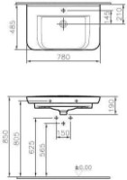 Lavoar Vitra Sento (5947B003-0001) imaginea #2 — magazin online Desire.md