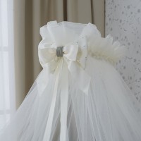 Copertină pentru pătuț Perina  Le Petit Bebe (PB1/1-01.1) Milk\Olive imaginea #2 — magazin online Desire.md