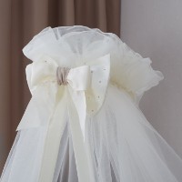 Балдахин для кроватки Perina  Le Petit Bebe (PB1/1-01.5) Milk\Coffee фото №2 — интернет-магазин Desire.md