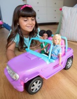 Машина Mattel Barbie Jeep (GMT46) фото №2 — интернет-магазин Desire.md