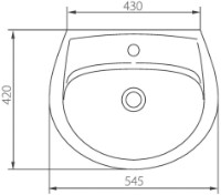 Lavoar Colombo Vector 55 (S16115500) imaginea #2 — magazin online Desire.md