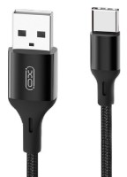 USB Кабель XO Type-C Cable Braided NB143 Black