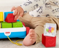 Jucarie de impins si tras Fisher Price Bright Cubes (GJW10) imaginea #2 — magazin online Desire.md