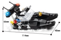 Set de construcție Hsanhe Police 19x13.5x5cm (43916) imaginea #6 — magazin online Desire.md