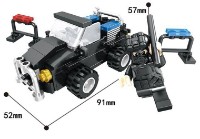 Set de construcție Hsanhe Police 19x13.5x5cm (43916) imaginea #2 — magazin online Desire.md