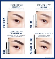 Карандаш для бровей Christian Dior Sourcils Powder Eyebrow Pencil 03 Brown фото №2 — интернет-магазин Desire.md