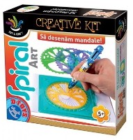 Set de șabloane D-Toys Spiral Art (73969) imaginea #1 — magazin online Desire.md