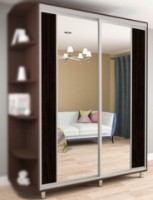 Dulap cu uşi glisante Mobildor-Lux Aron 100x220 (2226 Wenghe) K2 imaginea #1 — magazin online Desire.md