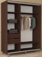 Dulap cu uşi glisante Mobildor-Lux Aron 210x220 (2226 Wenghe) K2 imaginea #2 — magazin online Desire.md