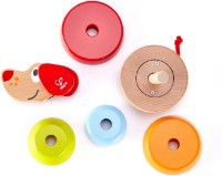 Пирамидка Hape Pepe Sound Stacker (E0448A) фото №4 — интернет-магазин Desire.md