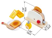 Тостер Hape Pop Up Toaster Set (E3148A) фото №4 — интернет-магазин Desire.md