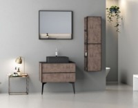 Шкаф-пенал Nplus Escape Retro Bronze фото №3 — интернет-магазин Desire.md