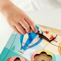 Joc educativ Hape Spinning Balloons Puzzle (E1623A) imaginea #4 — magazin online Desire.md