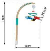 Carusel pentru pătuc Hape Sweet Dreams Baby Mobile (E0044A) imaginea #4 — magazin online Desire.md