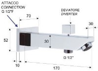 Dază de duș Remer 91SD imaginea #2 — magazin online Desire.md
