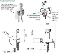Baterie pentru bideu Remer Infinity I65  imaginea #2 — magazin online Desire.md