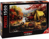 Puzzle Anatolian 1500 Camping (4540) imaginea #2 — magazin online Desire.md