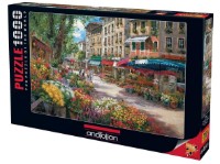 Пазл Anatolian 1000 Flower Market in Paris (3106) фото №2 — интернет-магазин Desire.md