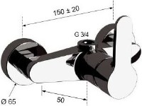Baterie de duș Remer Winner W35 imaginea #2 — magazin online Desire.md