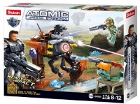 Set de construcție Sluban Atomic Storm Patrol Ro (B0909) 