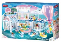 Set de construcție Sluban Sea View Pool Villa (M38-B0929)