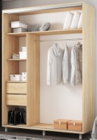 Шкаф-купе Mobildor-Lux Aron-S Mirror 100x220 Oak Sonoma (arons3901) фото №2 — интернет-магазин Desire.md