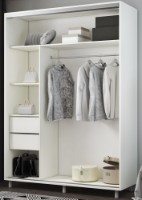 Шкаф-купе Mobildor-Lux Aron-S Mirror 100x220 White (arons3896) фото №2 — интернет-магазин Desire.md