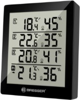 Stație meteo Bresser Temeo Hygro Quadro Black imaginea #1 — magazin online Desire.md