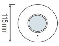 Датчик движения Horoz Focus Black (088-001-0001) фото №2 — интернет-магазин Desire.md