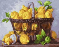 Картина по номерам Brushme Lemon Basket (GX37733) 