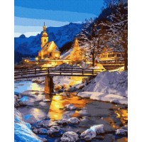 Tablou pe numere Art Gallery Premium Winter's Tale 40x50cm (GX30889)