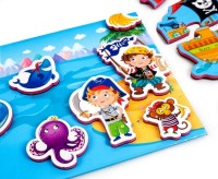 Развивающий набор Roter Kafer Magnetic Ggame Pirates (RK2070-06) фото №3 — интернет-магазин Desire.md