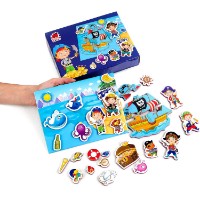 Развивающий набор Roter Kafer Magnetic Ggame Pirates (RK2070-06) фото №2 — интернет-магазин Desire.md