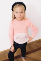 Pulover pentru copii 5.10.15 3C3907 Pink 98cm