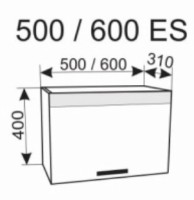 Bucatarie modulara Ambianta Dolce 500 ES Gri imaginea #2 — magazin online Desire.md