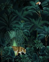 Фотообои Komar X4-1027 Jungle Night фото №1 — интернет-магазин Desire.md
