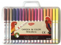 Set carioci Daco Unicolora 36 Colors (CA136)