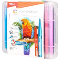 Set carioci Deli Color Emotion 24pcs