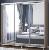 Шкаф-купе Mobildor-Lux Aron Mirror 250x220 Oak Sonoma (aron3085)