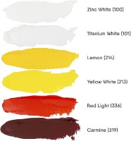 Vopsele de artă Nevskaya Palitra Sonnet Oil Paints 12 Colors 10ml imaginea #3 — magazin online Desire.md