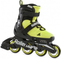 Роликовые коньки RollerBlade Microblade SE Neon Yellow/Black (33-36.5) фото №1 — интернет-магазин Desire.md