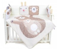 Lenjerie de pat pentru copii Veres Zoo (216.23) Beige  imaginea #2 — magazin online Desire.md