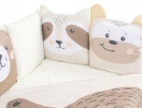 Lenjerie de pat pentru copii Veres Zoo (216.23) Beige 