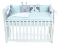 Lenjerie de pat pentru copii Veres Zoo (216.24) Mint  imaginea #4 — magazin online Desire.md