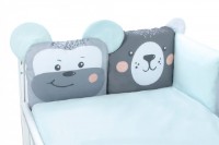 Lenjerie de pat pentru copii Veres Zoo (216.24) Mint  imaginea #2 — magazin online Desire.md