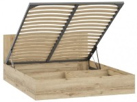 Кровать Астрид-Мебель Kvadro-12 Oak Delano Light фото №1 — интернет-магазин Desire.md