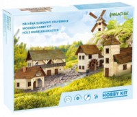 Puzzle 3D-constructor Walachia Cabin with Lathe (W40)  imaginea #3 — magazin online Desire.md