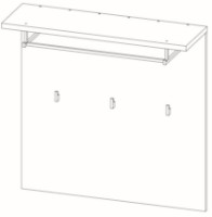 Cuier Sokme Бари Панель Вудкон/Дуб Гранж imaginea #2 — magazin online Desire.md