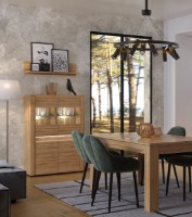 Витрина Sokme Санди 4Д Дуб Гранд фото №3 — интернет-магазин Desire.md