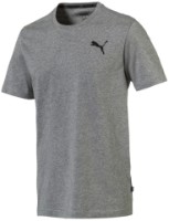 Tricou bărbătesc Puma ESS Small Logo Tee Medium Gray Heather/Cat XS imaginea #1 — magazin online Desire.md